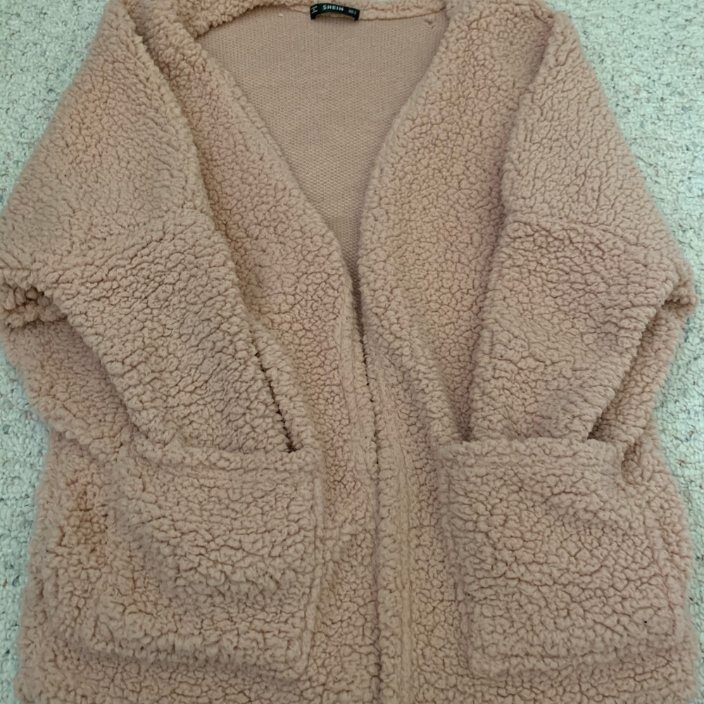 Fuzzy cardigan